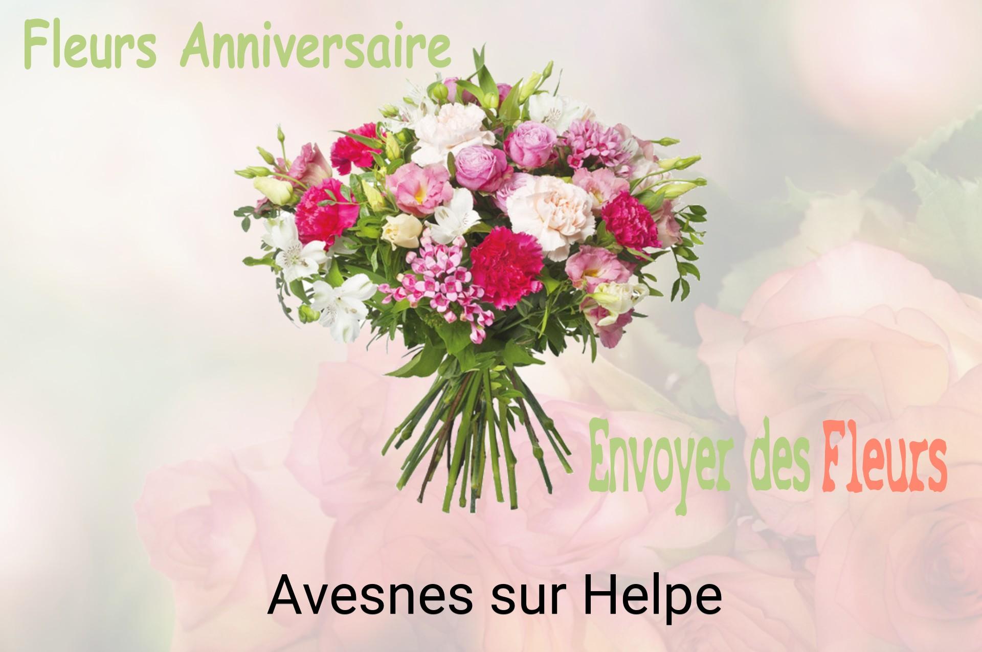 Bouquet de fleurs d’anniversaire livré à Avesnes-sur-Helpe