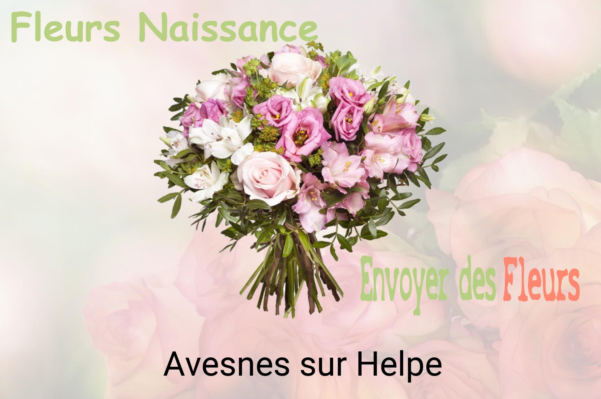 Bouquet de fleurs de naissance livré à Avesnes-sur-Helpe