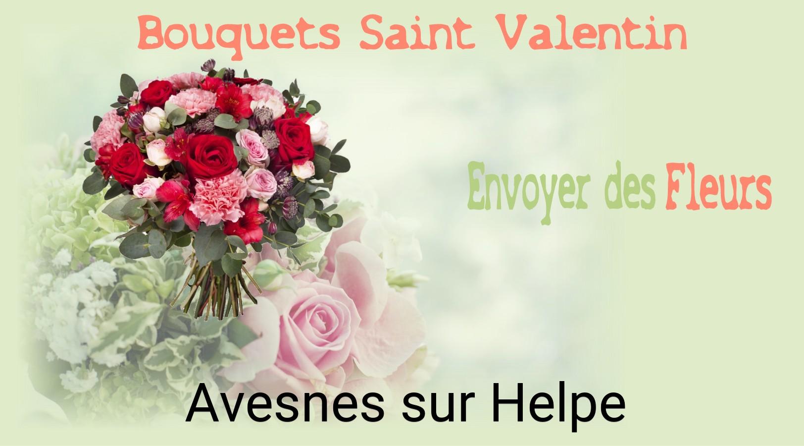 Roses de Saint-Valentin livrées à Avesnes-sur-Helpe